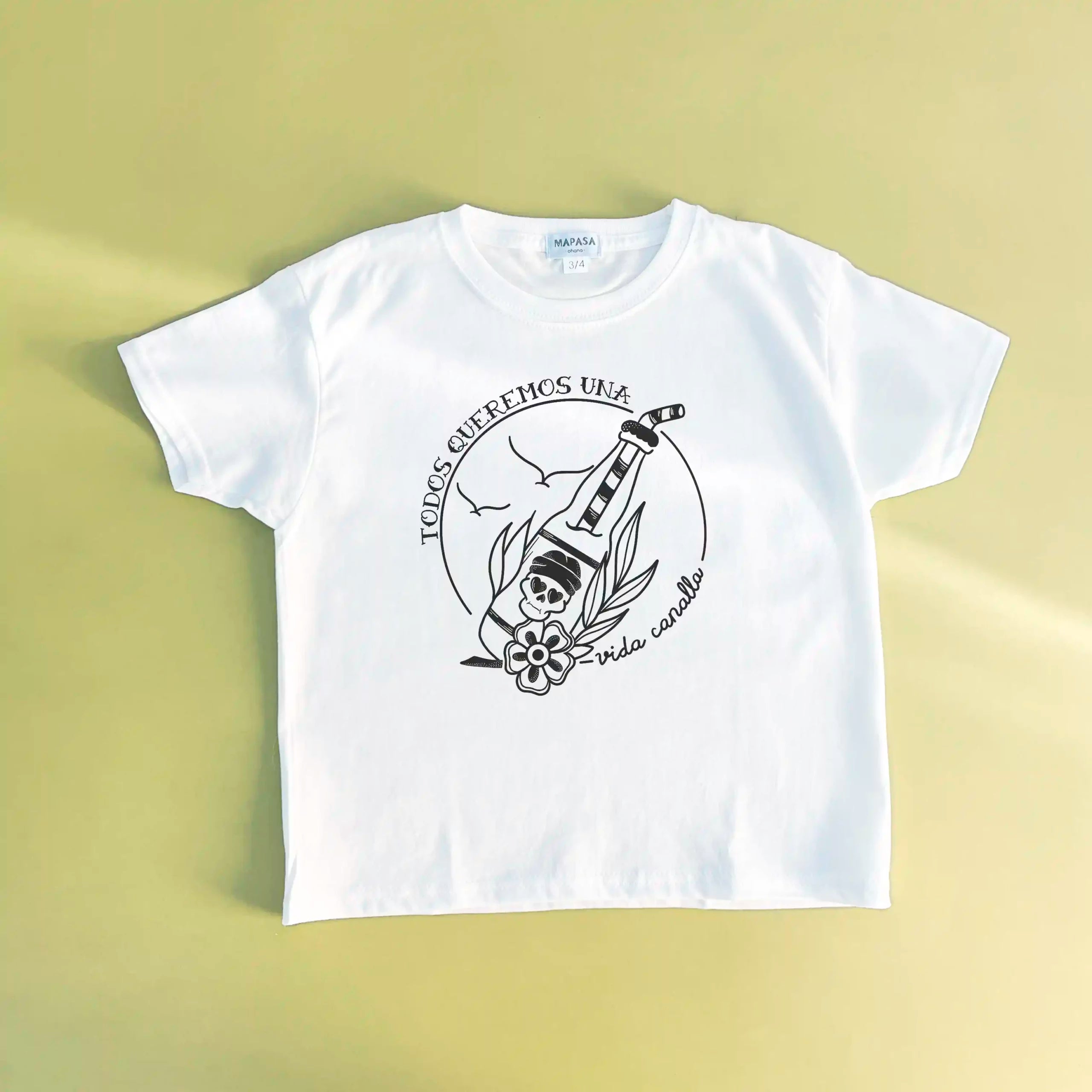 Camiseta - Vida Canalla personalizado - Mapasa Ohana