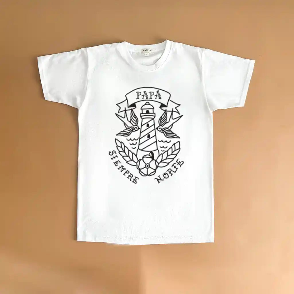 Camiseta - Papá (Personalizado) personalizado - Mapasa Ohana