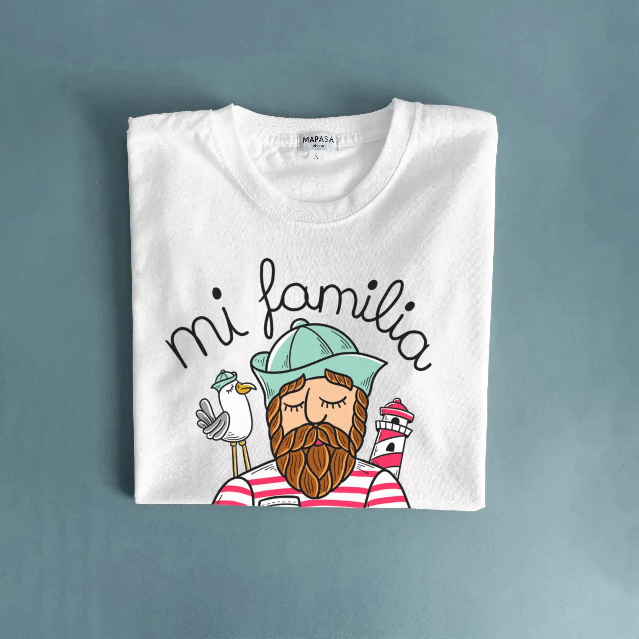 Camiseta Mi familia es mi norte - Adulto (Personalizado) personalizado - Mapasa Ohana