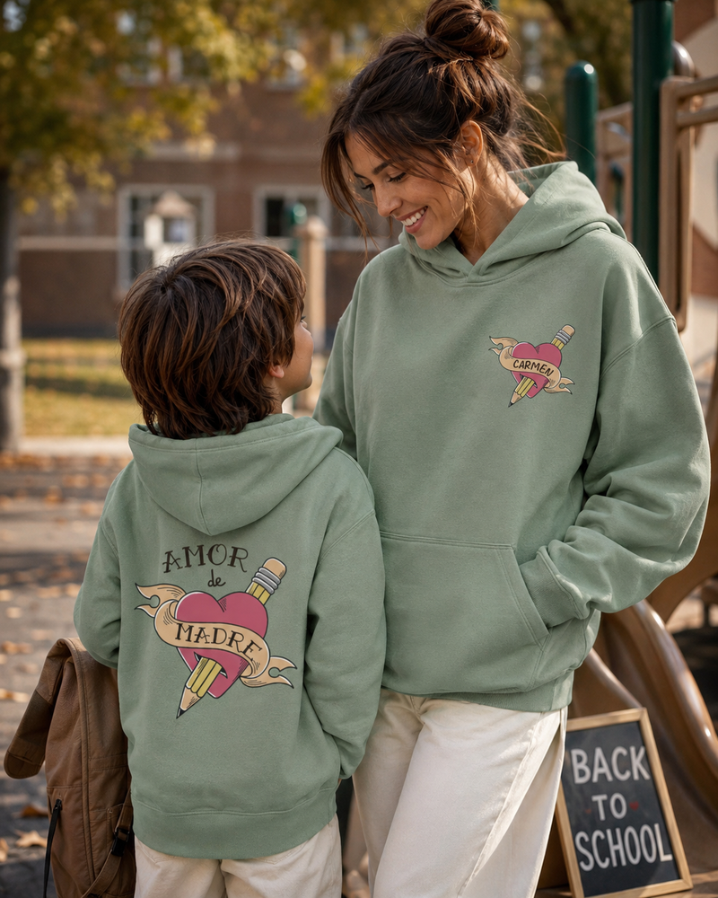 Sudadera con capucha adulto · Amor de madre