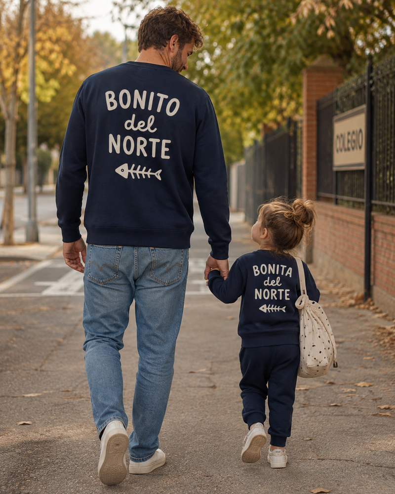 Sudadera adulto · Bonito del norte