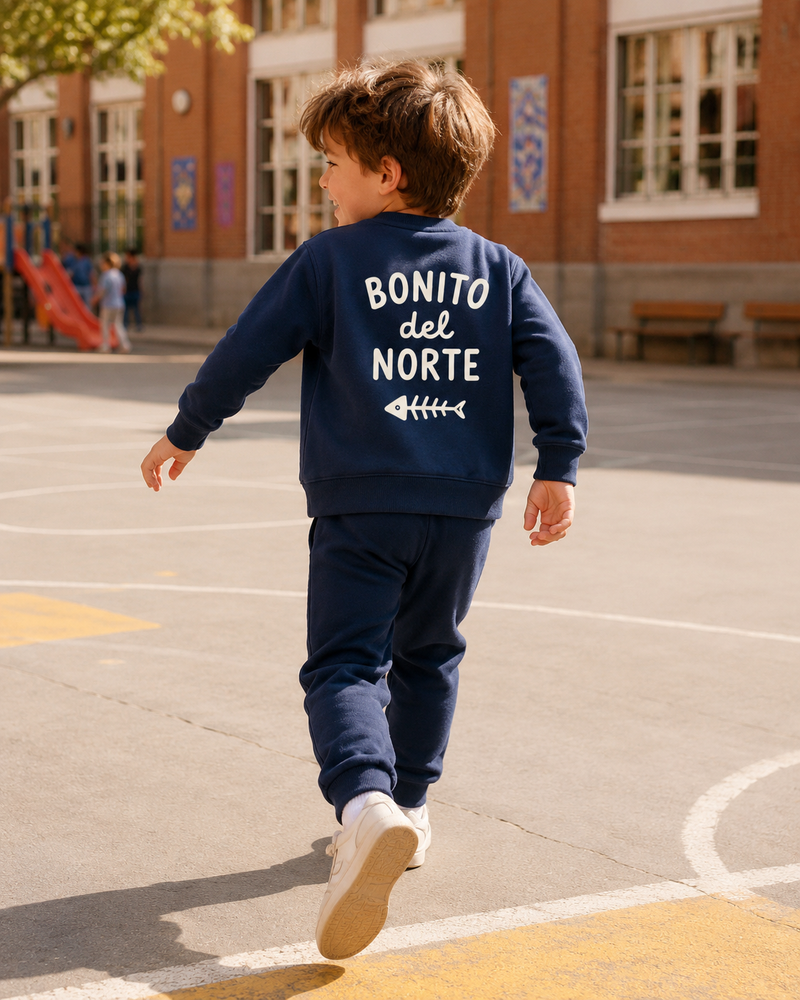 Sudadera peque · Bonito del norte