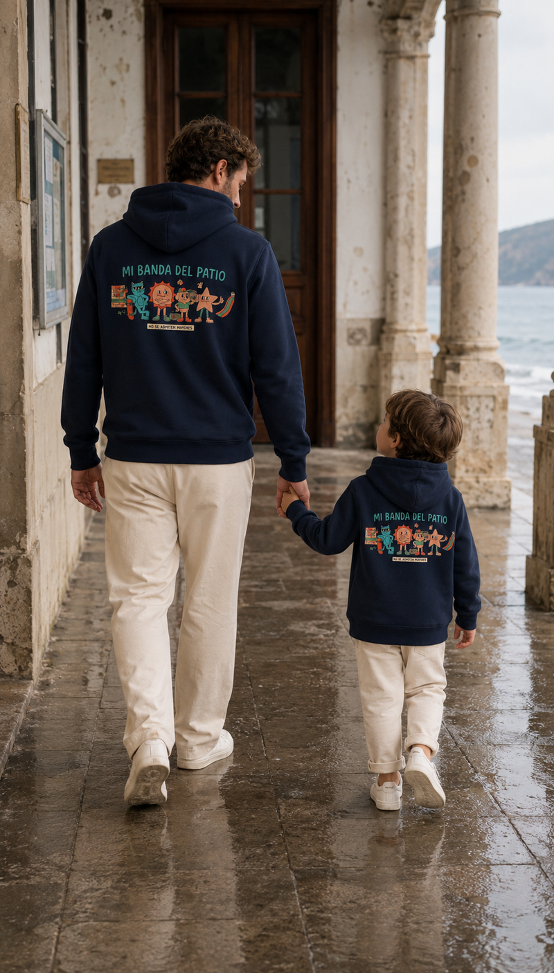 Sudadera con capucha adulto · Mi banda del patio