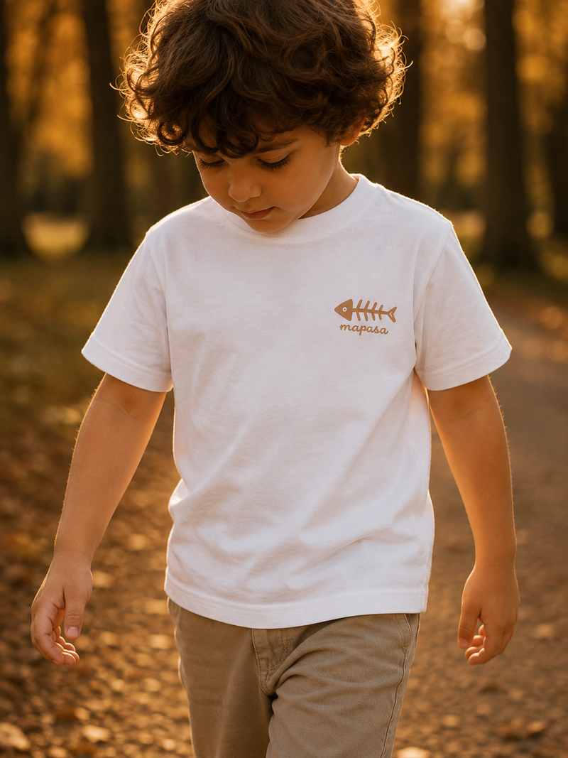 Bonito del Norte | Camiseta peque · Blanca