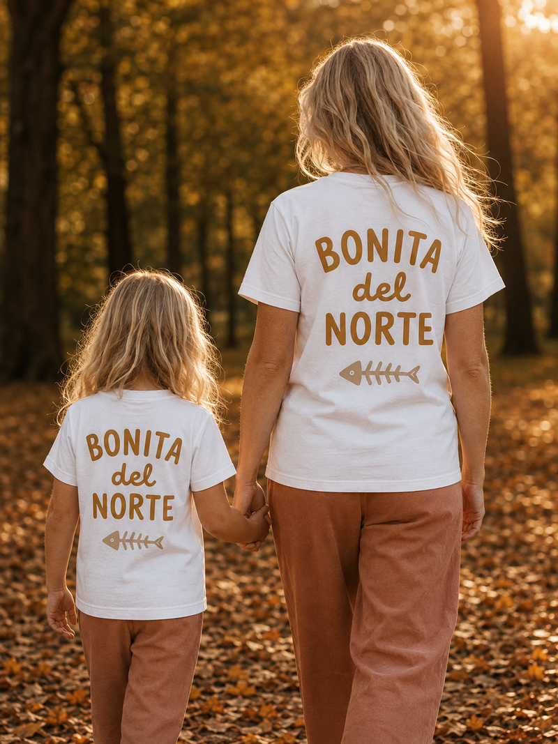 Bonita del Norte | Camiseta adulto · Blanca