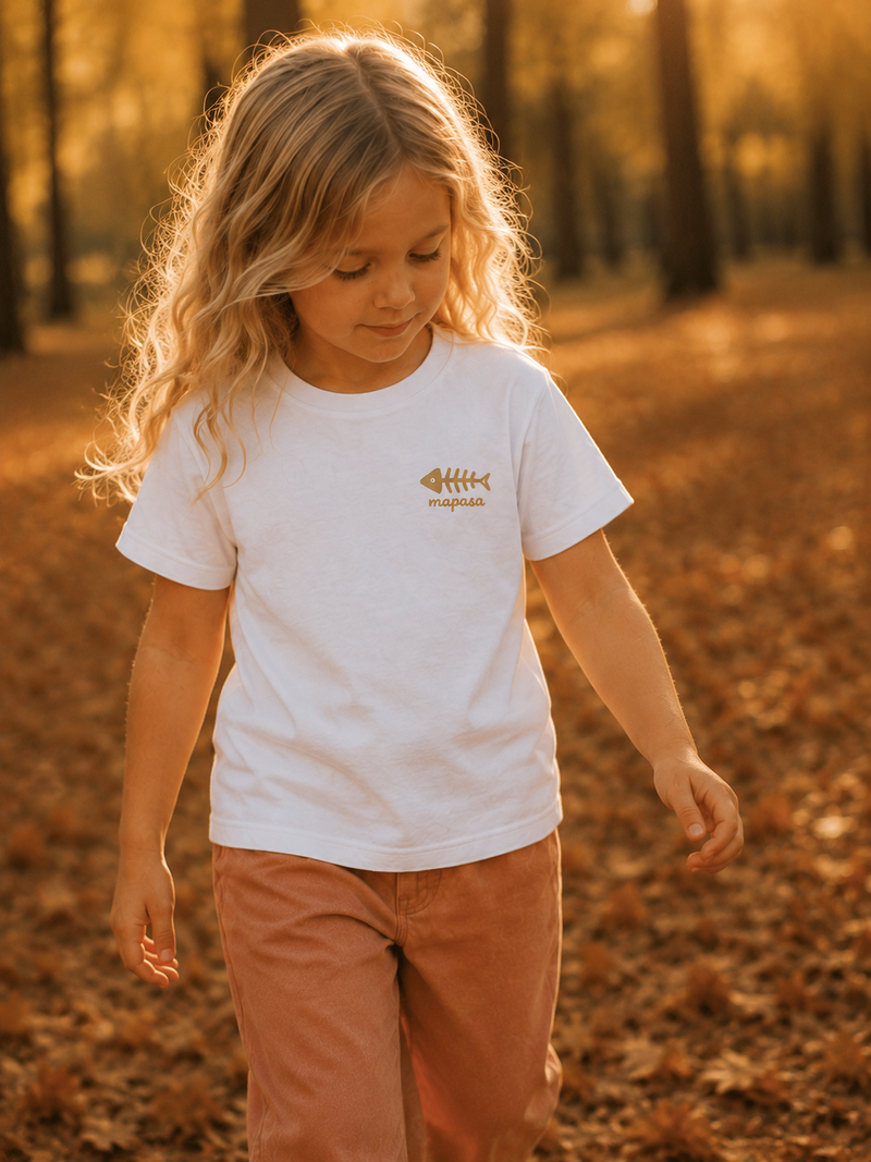 Bonita del Norte | Camiseta peque · Blanca