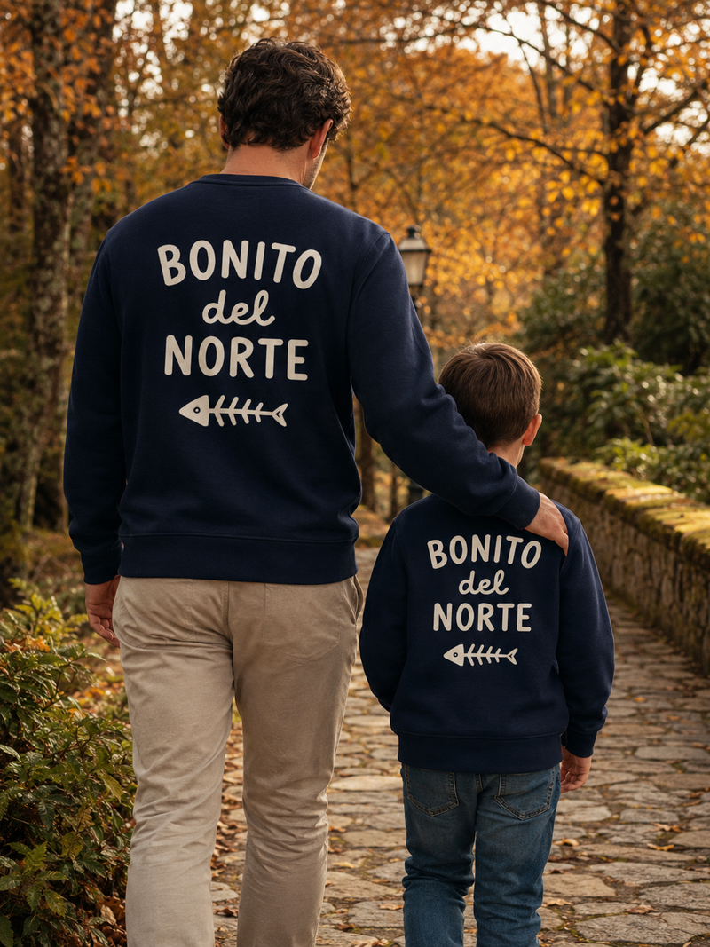 Sudadera adulto · Bonito del norte