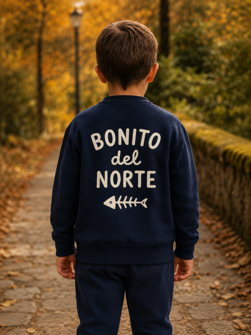 Sudadera peque · Bonito del norte