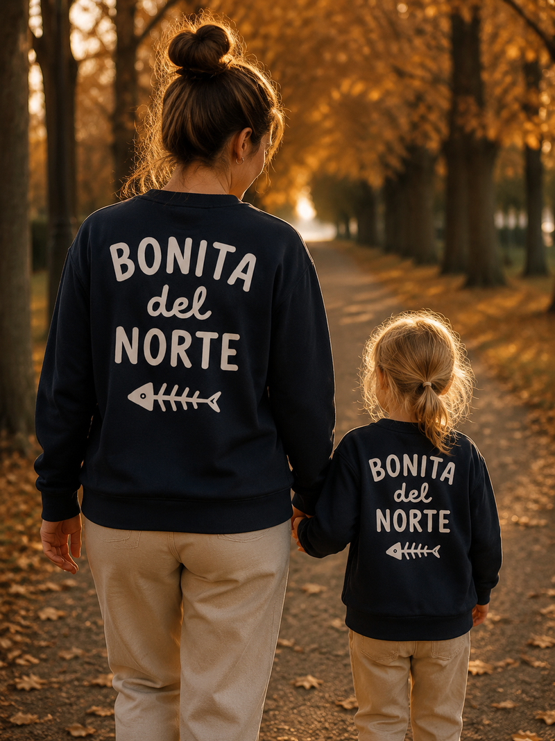 Sudadera adulto · Bonita del norte