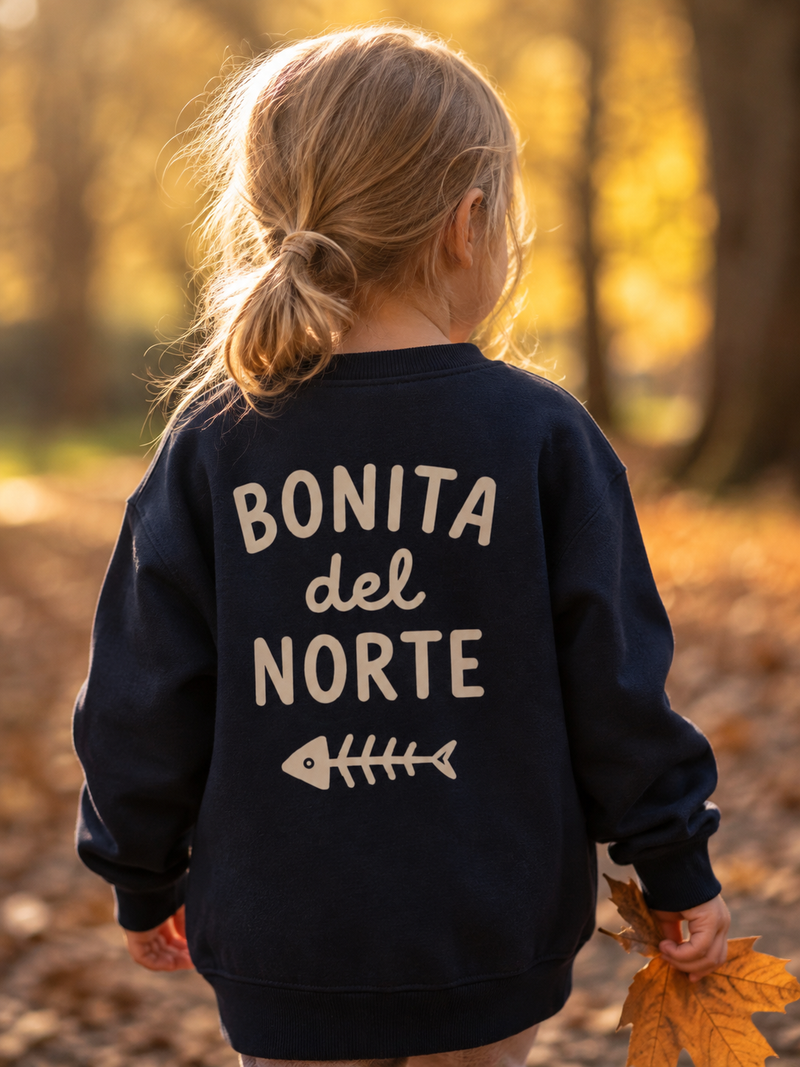 Sudadera peque · Bonita del norte