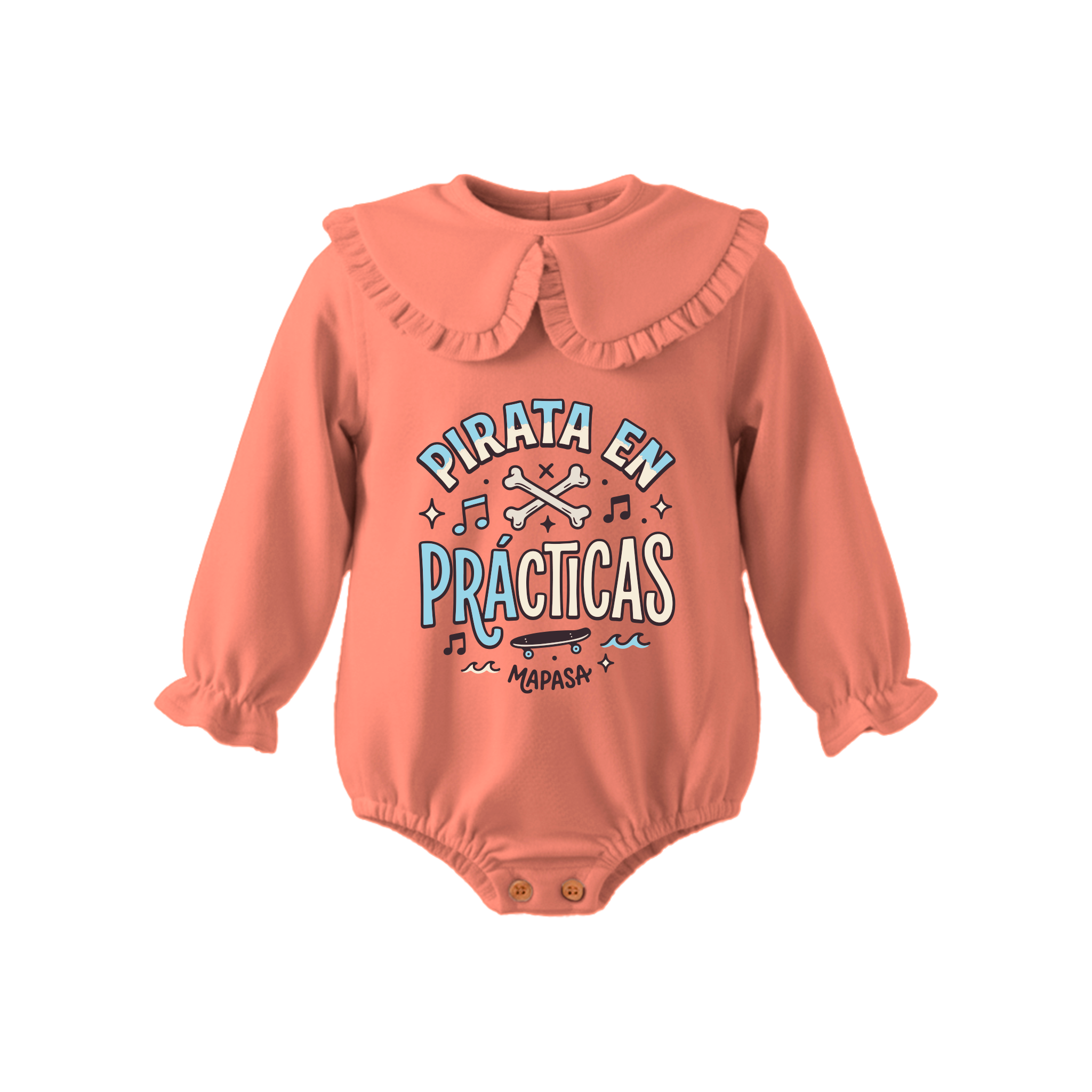 Pelele cuello XL bebé