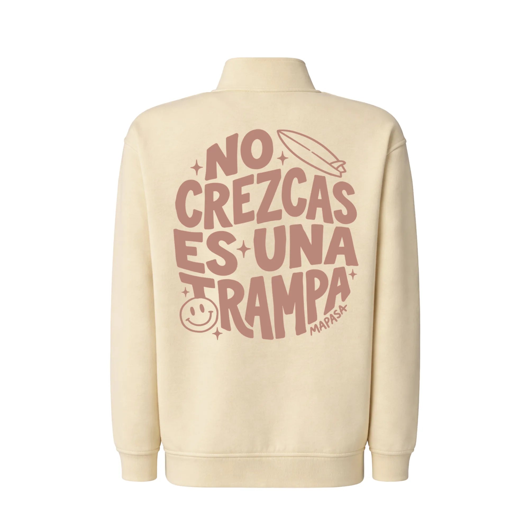 Sudadera con cremallera adulto