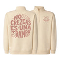 Sudadera con cremallera adulto