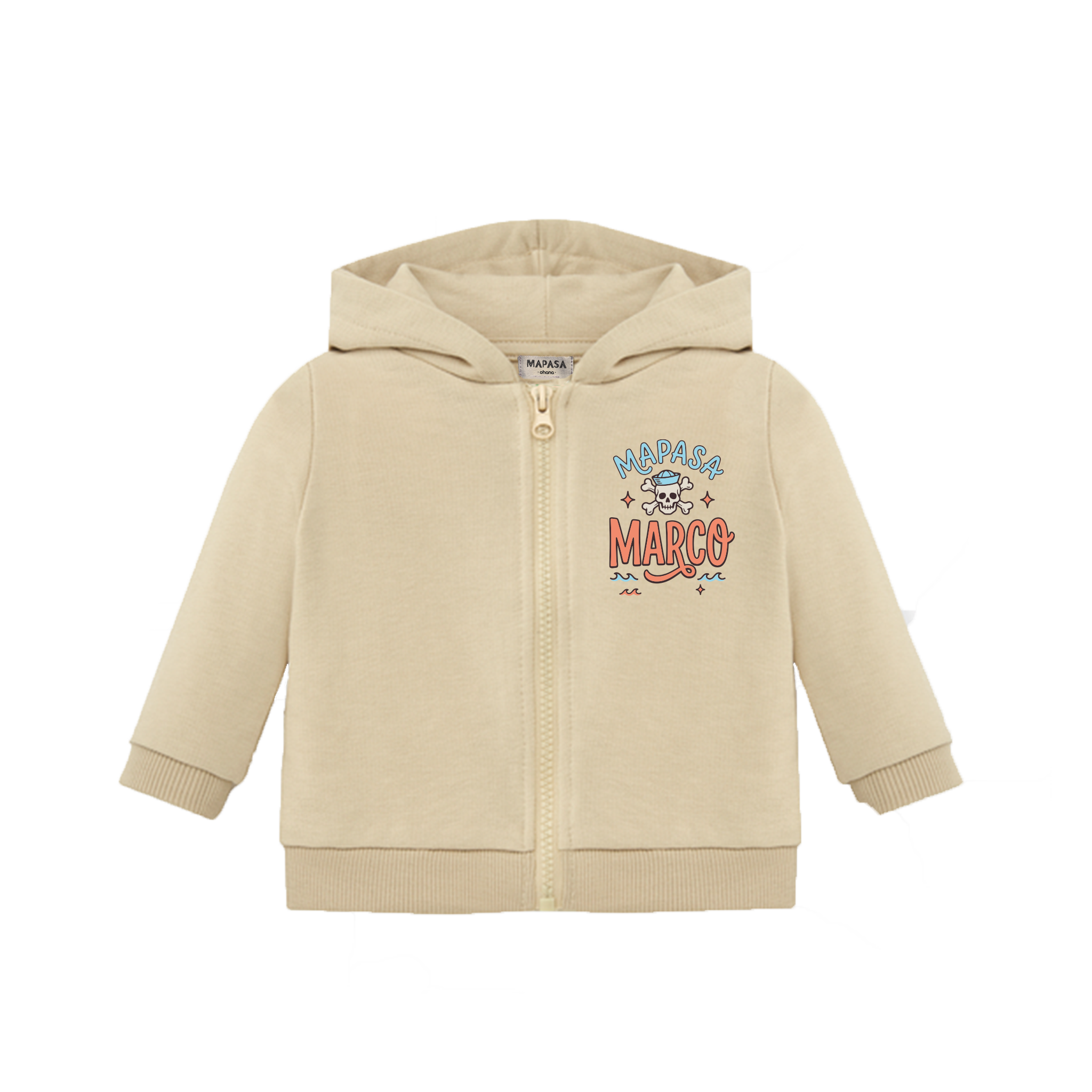 Sudadera cremallera bebé (personalizada)