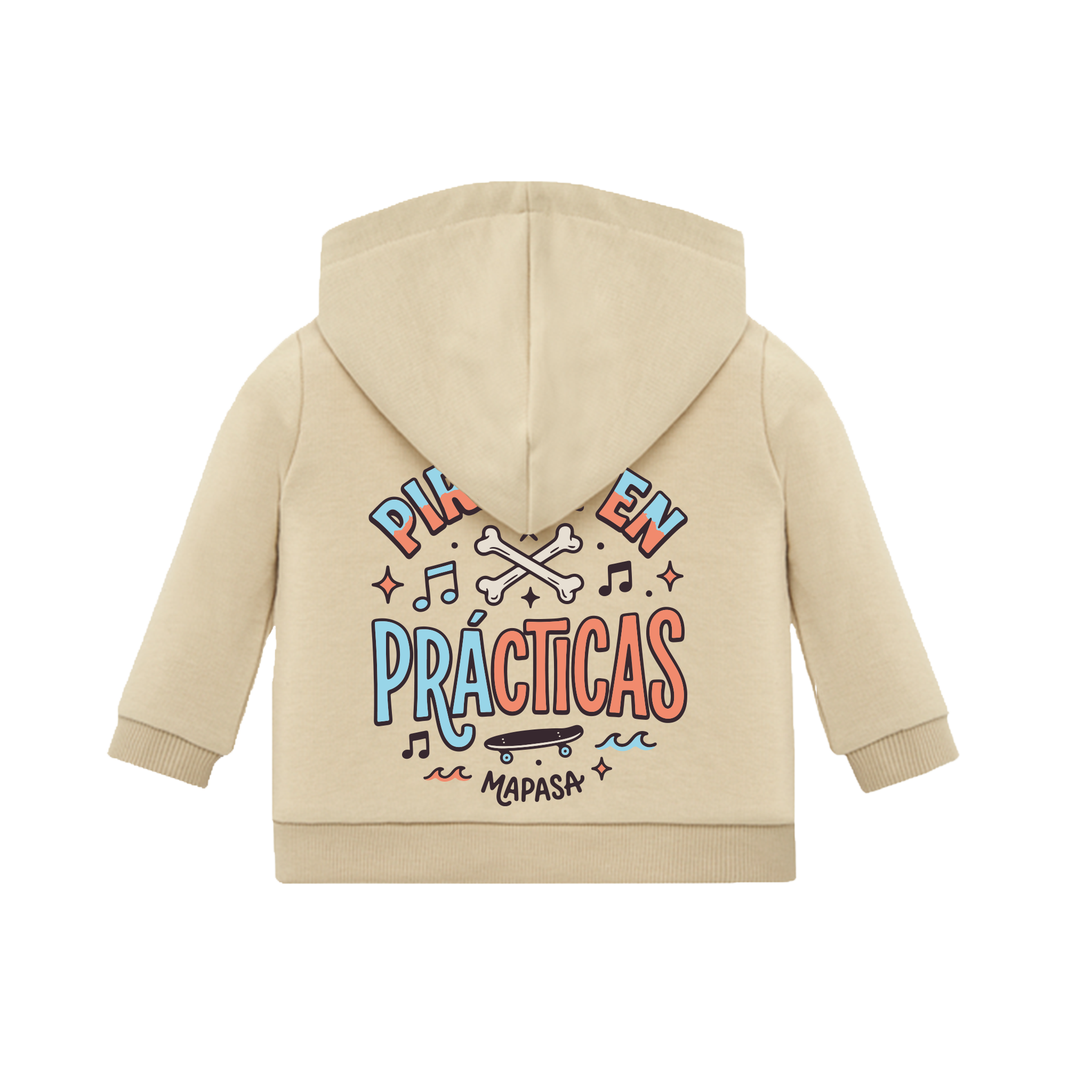 Sudadera cremallera bebé (personalizada)
