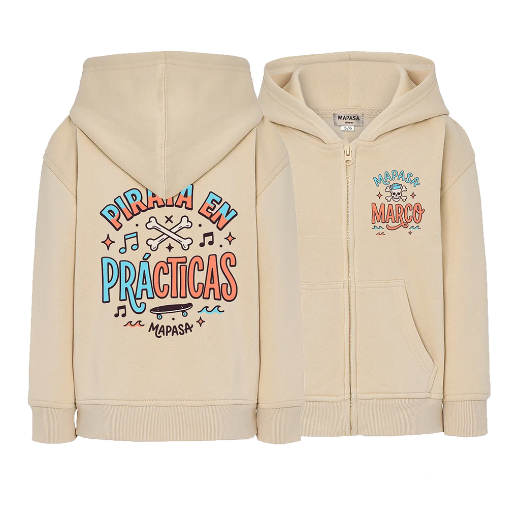 Sudadera capucha peque (personalizada)