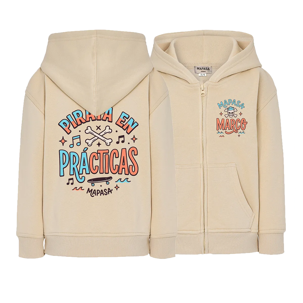 Sudadera capucha peque (personalizada)