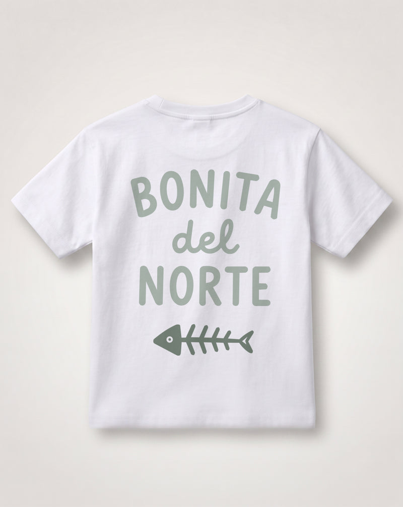 Espalda de la camiseta Bonita del Norte en mint