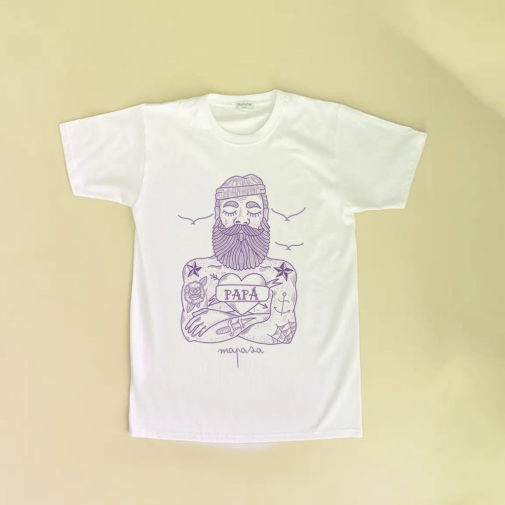 Camiseta Papá personalizada personalizado - Mapasa Ohana