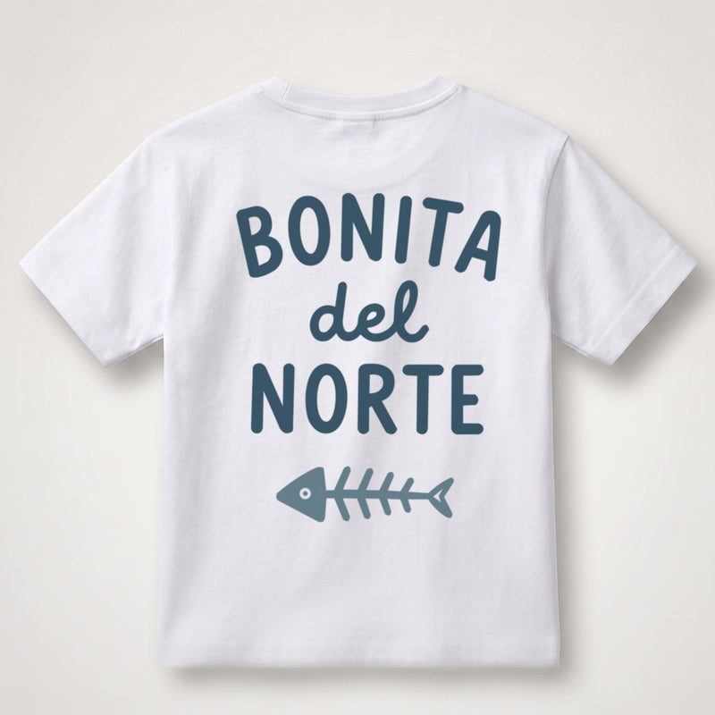 Bonita del Norte · espalda · estampado petróleo
