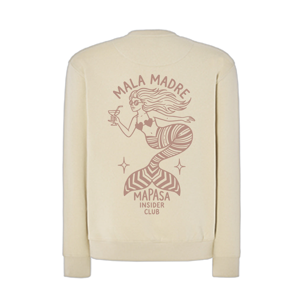Sudadera Mala madre Mantequilla espalda