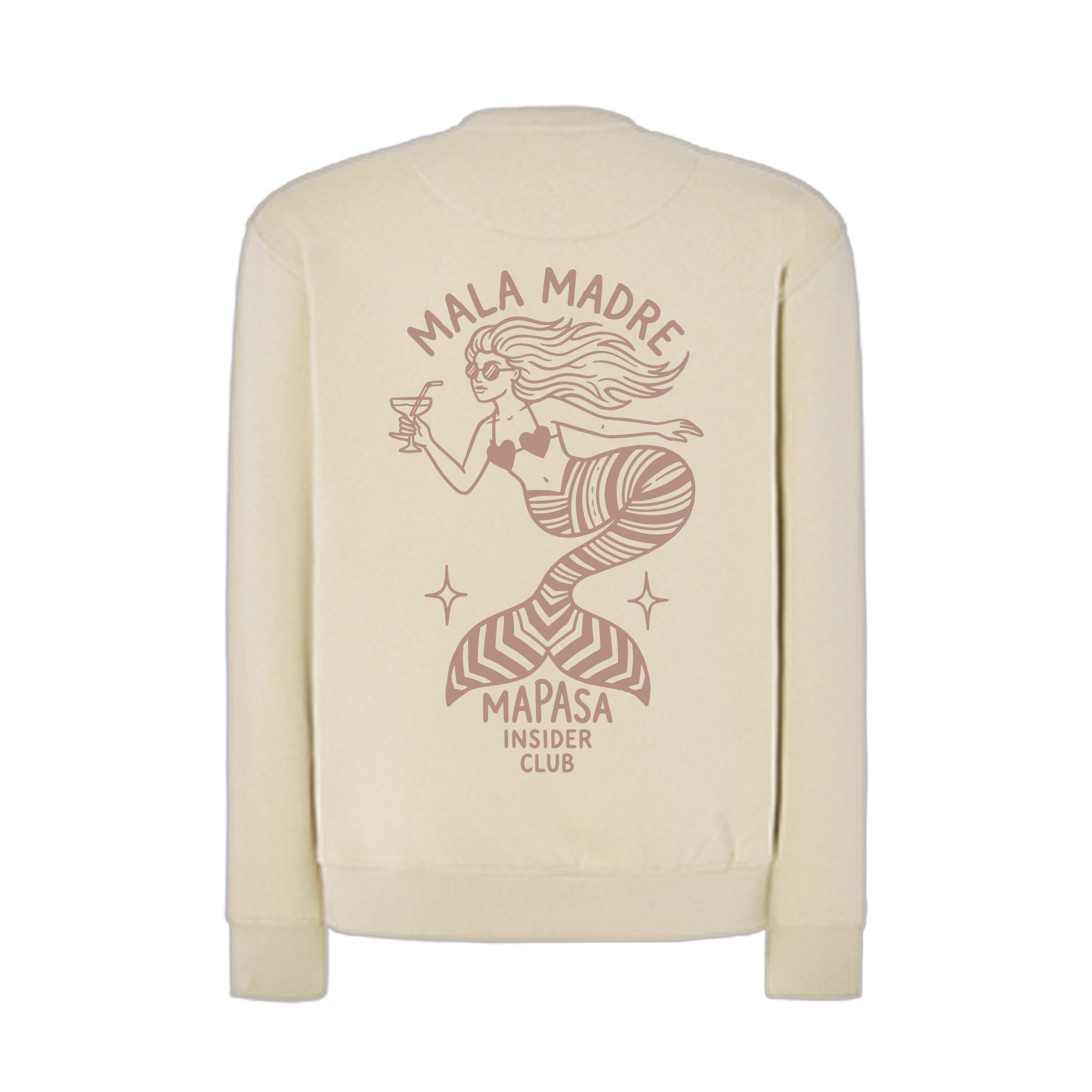 Sudadera Mala madre Mantequilla espalda