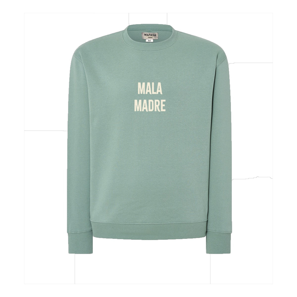 Sudadera Mala madre Salvia frente
