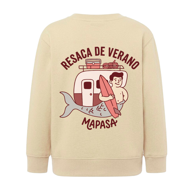 Sudadera mantequilla Resaca de verano