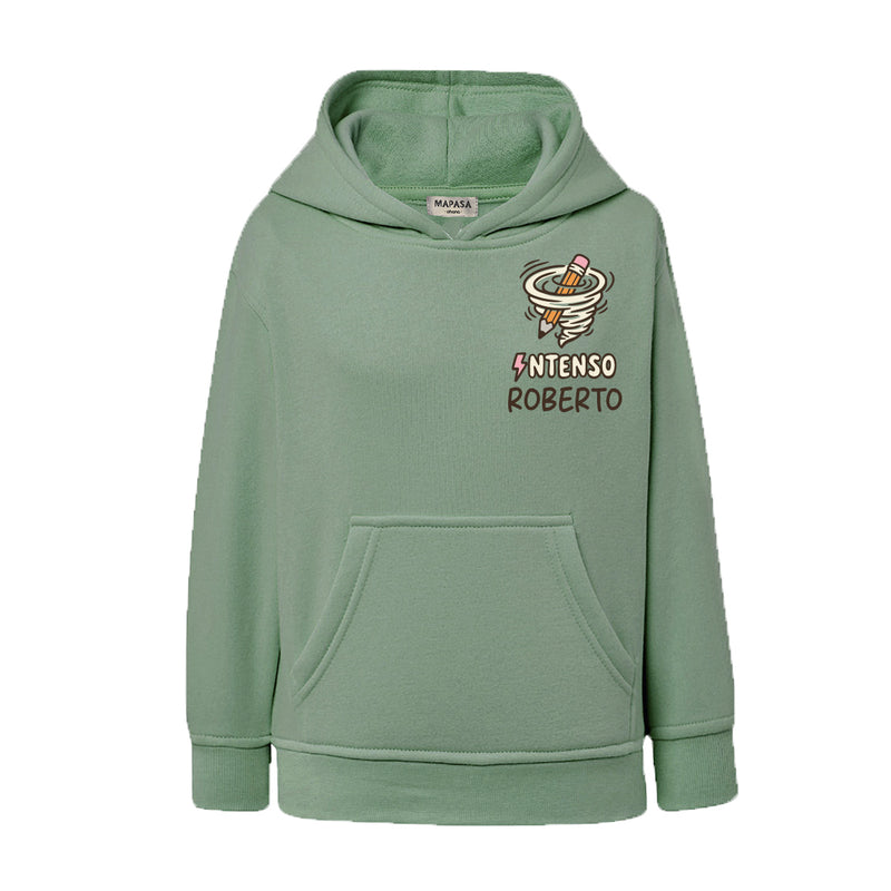 Sudadera con capucha adulto · Tremenda intensidad